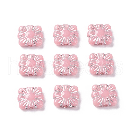 Opaque Acrylic Beads OACR-G016-26N-1