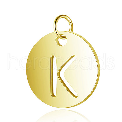 304 Stainless Steel Charms STAS-S105-T514G-K-1