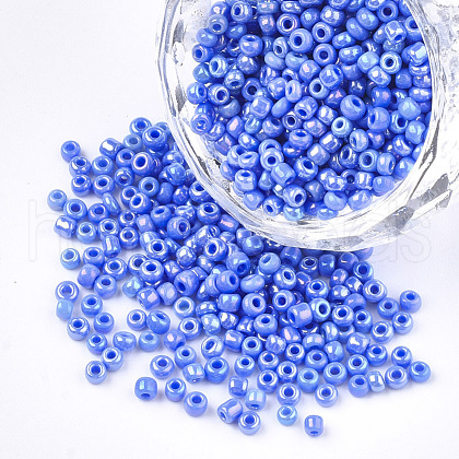 Opaque Glass Seed Beads SEED-S023-01C-06-1