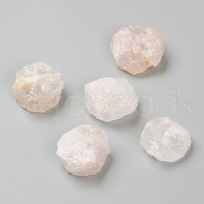 Rough Raw Natural Rose Quartz Beads G-H254-11C-1