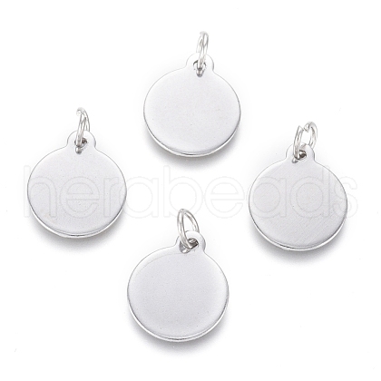Non-Tarnish 304 Stainless Steel Charms EJEW-L238-02C-P-1