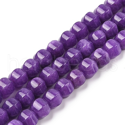 Natural White Jade Beads Strands G-N344-03E-1