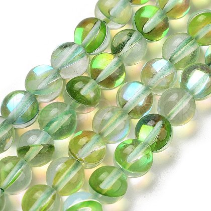 Transparent Glass Beads X-GLAA-B022-8mm-18-1