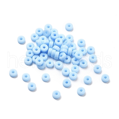 Opaque Acrylic Beads OACR-H044-02A-1
