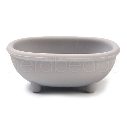 Bathtub Food Grade Silicone Focal Beads SIL-Q030-16H-1