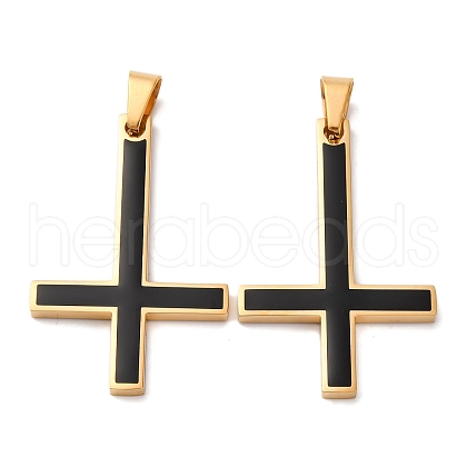 304 Stainless Steel Pendants STAS-C132-01G-1