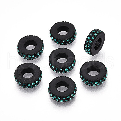 Alloy European Beads MPDL-S067-24B-B-1