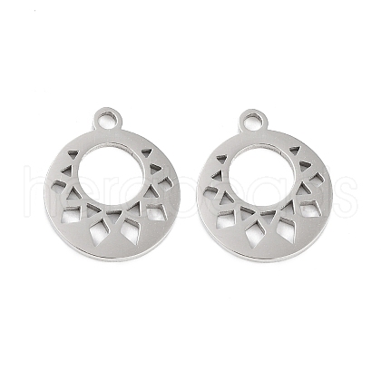 Non-Tarnish 316 Surgical Stainless Steel Charms STAS-C096-11C-P-1