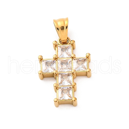 304 Stainless Steel Pendants STAS-L286-15G-1