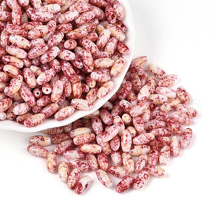 Baking Paint Glass Seed Beads SEED-N008-06C-1
