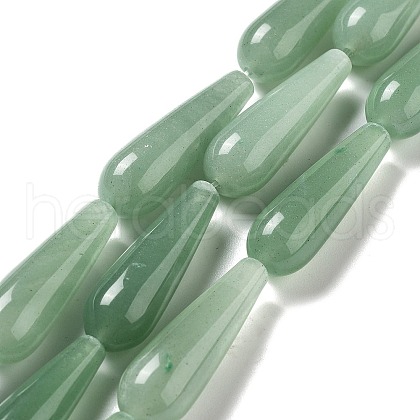 Natural Green Aventurine Beads Strands G-P528-H07-01-1