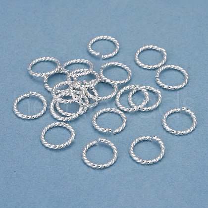 304 Stainless Steel Jump Rings STAS-F191-12S-D-1