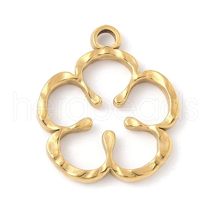 304 Stainless Steel Pendants STAS-R162-03G-01-1