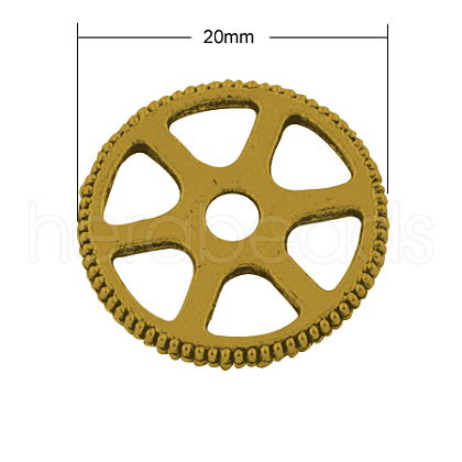Tibetan Style Alloy Steampunk Pendants X-TIBEP-AB3330-AG-FF-1