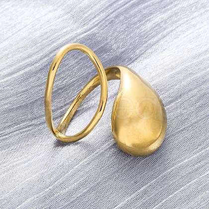 304 Stainless Steel Finger Rings for Women RJEW-B121-06B-G-1