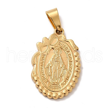 PVD Vacuum Plating 201 Stainless Steel Pendants STAS-P314-28G-1
