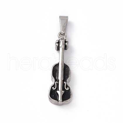 Tibetan Style 304 Stainless Steel Pendants STAS-H170-22AS-1