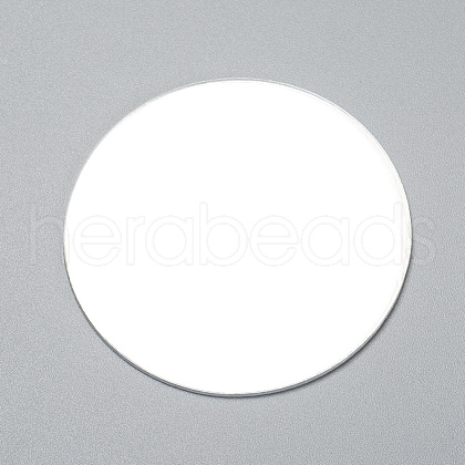 Flat Round Shape Mirror DIY-WH0170-51-1