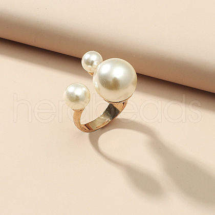 Elegant Alloy Cuff Ring Jewelry for European and American Hands WJ5832-1