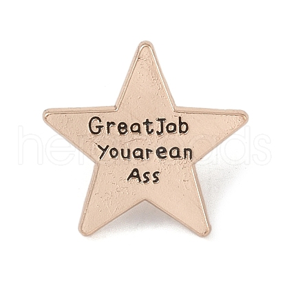 Great Job You Are An Ass Enamel Pins JEWB-S017-01B-1