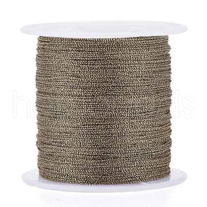 Polyester Braided Metallic Thread OCOR-I007-B-28-1