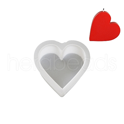 Heart DIY Silicone Candle Molds PW-WG1A2C7-02-1