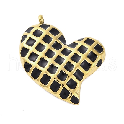 304 Stainless Steel Pendants STAS-V003-02G-02-1