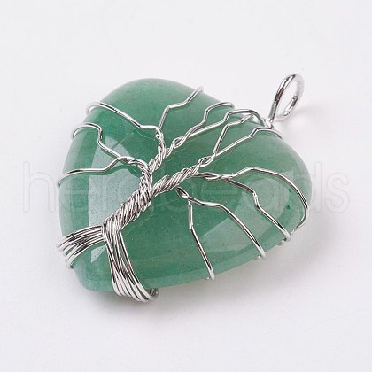 Natura Green Aventurine Pendants G-L480-05F-1