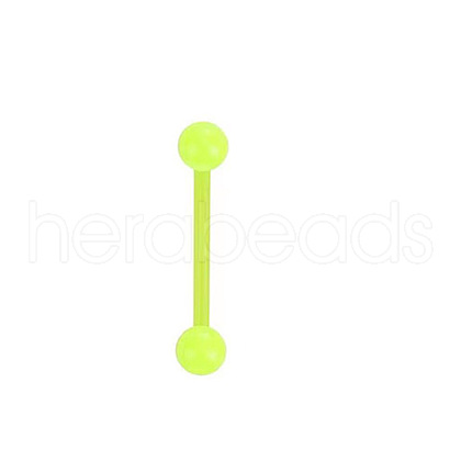 Luminous Acrylic 15 Gauge Tongue Rings WG90989-02-1