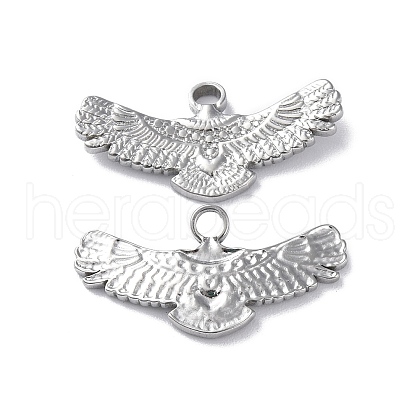 Non-Tarnish 304 Stainless Steel Pendants STAS-P324-02P-1