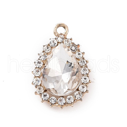 Alloy Rhinestone Pendants ALRI-C008-54LG-01-1