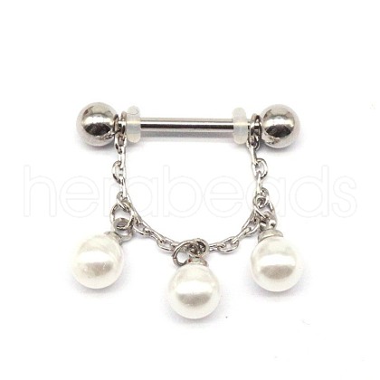 316L Surgical Stainless Steel Nipple Stirrup WGDEB45-07-1