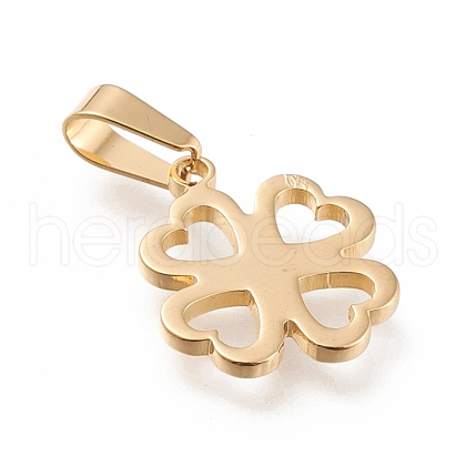 201 Stainless Steel Pendants STAS-L246-008G-1