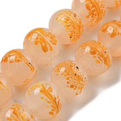 Handmade Lampwork Beads Strands LAMP-L079-05B-1