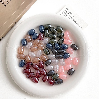 Opaque Acrylic Beads OACR-N137-09-1