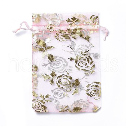 Organza Drawstring Jewelry Pouches OP-I001-C04-1