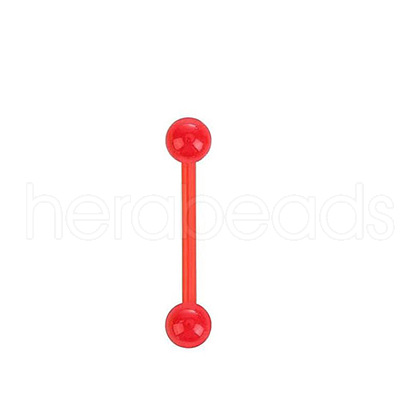 Luminous Acrylic 15 Gauge Tongue Rings WG90989-01-1
