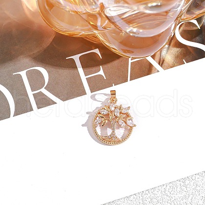 Stainless Steel Rhinestone Pendants PW-WGE6316-01-1