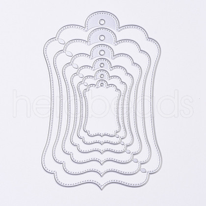 Carbon Steel Cutting Dies Stencils DIY-E017-02-1