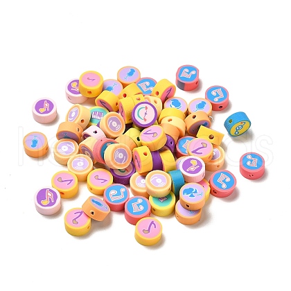 Handmade Polymer Clay Beads X1-CLAY-B003-18-1