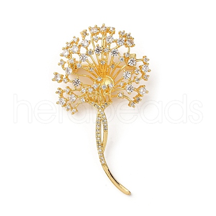 Brass Micro Pave Cubic Zirconia Findings KK-D378-31G-1