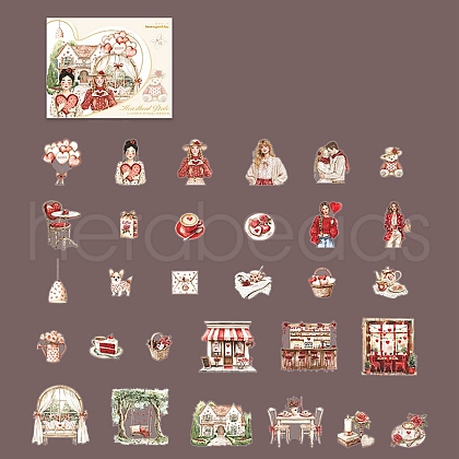 Label Paster Picture Stickers DIY-Q038-03A-1