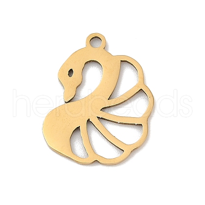 201 Stainless Steel Pendants STAS-F316-16G-1