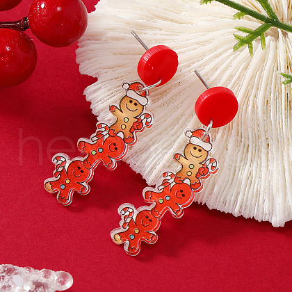 Christmas Acrylic Stud Earrings SK8065-10-1