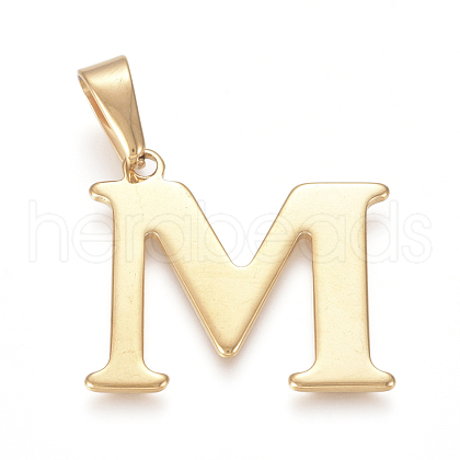 304 Stainless Steel Pendants STAS-F106-95G-M-1