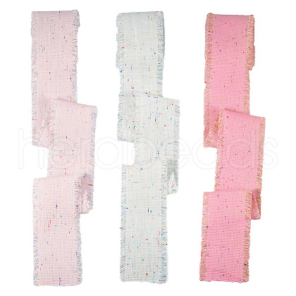 9 Yards 3 Colors Flat Cotton Ribbon OCOR-TA0001-59-1