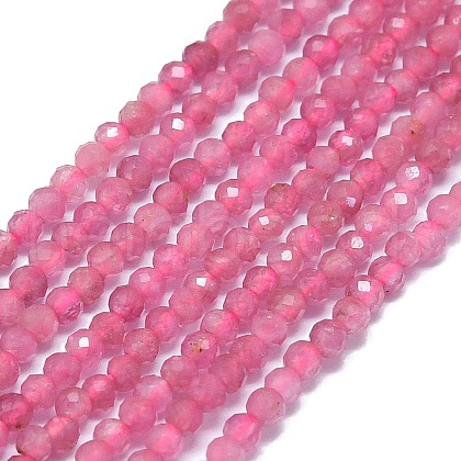 Natural Tourmaline Beads Strands G-G106-C02-01-1