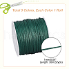   5 Rolls 5 Colors Nylon Cord NWIR-PH0001-99-5