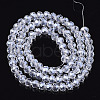 Electroplate Glass Beads Strands EGLA-A034-T4mm-A08-2