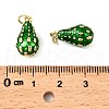 Fruit Brass Enamel Pendants KK-M324-04D-G-3